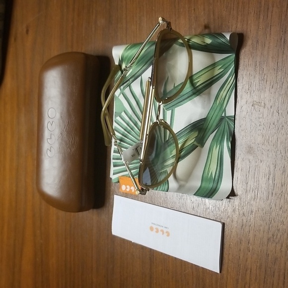 💕MR LEIGHT by GARRETT LEIGHT💕 Doheny SL Sunglasses ~ Aviator Crescent 12KG NWT - Picture 9 of 16